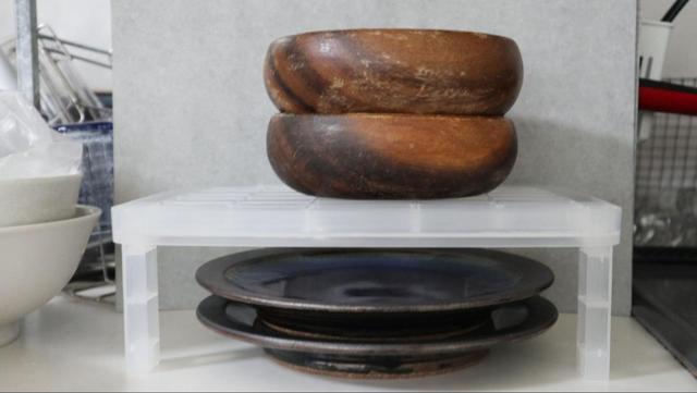 【セリア お皿収納ラック】空間を有効活用できます