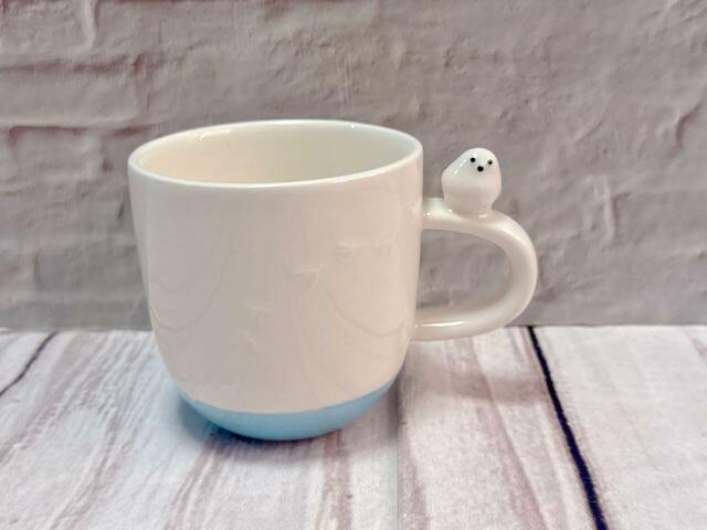 【デコホーム商品】ぷくぷくシマエナガ マグ／税込499円