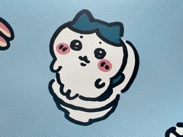 トイレにお座りしているちハチワレ。ちょこんとした佇まいがたまりません…！