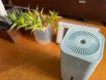 【ダイソー　HUMIDIFIER　USB式加湿器　（スクエア、パステル）】デスクまわりをおしゃれに！