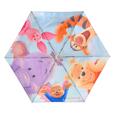 プー&フレンズ 折りたたみ傘 晴雨兼用 ポーチ入り Roo & Lumpy - From the Winnie-the-Pooh 3,500円