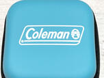 【Coleman付録】「ガジェットケース」鮮やかなブルーにホワイトのコールマンロゴのプリント入りデザイン
