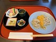 「蕎麦割烹SAI」の「地粉生粉打ち蕎麦会席」。まずは蕎麦前から。カラスミの蕎麦や鴨肉など