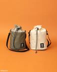 miffy/ドロストショルダーバッグ  カラー：Beige/Khaki  価格：￥4,990【Green Parks miffyコレクション】