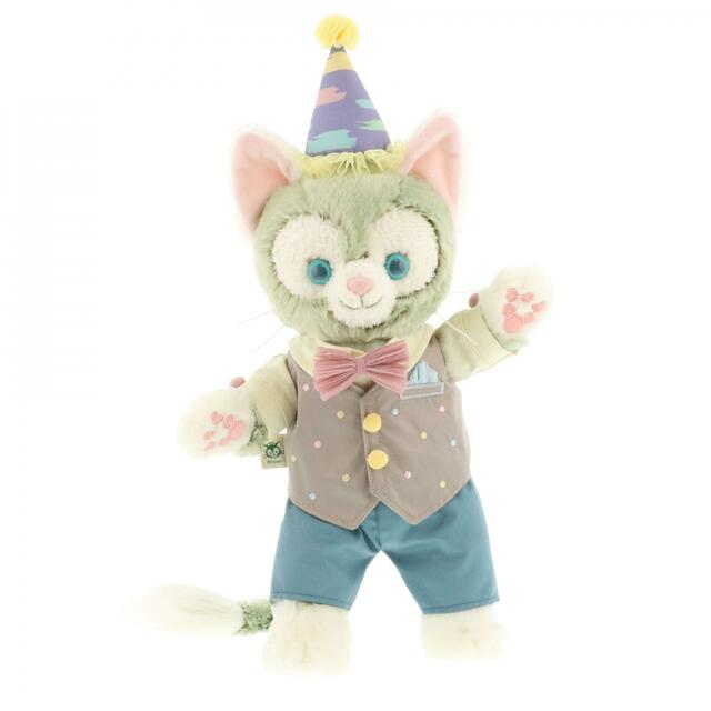 ぬいぐるみコスチューム 5,600円|セット内容:パーティーハット、シャツ、ベスト、ズボン ※ぬいぐるみは含まれません|「ダッフィー&フレンズのフロム・オール・オブ・アス」グッズ|東京ディズニーリゾート40周年“ドリームゴーラウンド”|発売日:2023年4月10日(月)|販売店舗:東京ディズニーシー「マクダックス・デパートメントストア」