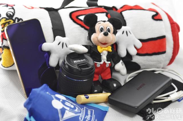 「ディズニーに行く時のバッグの中身を教えて!」