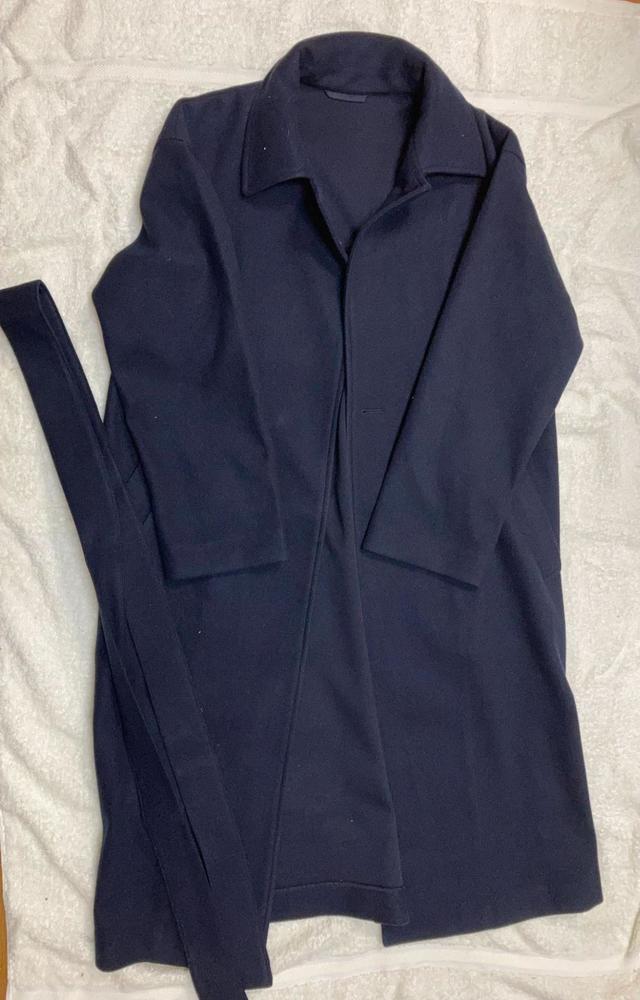 【GU ライトステンカラーロングコート+EC】コーデを選ばないシンプルなカラー