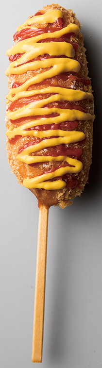 モッツァレラハットグ  432円｜友達屋