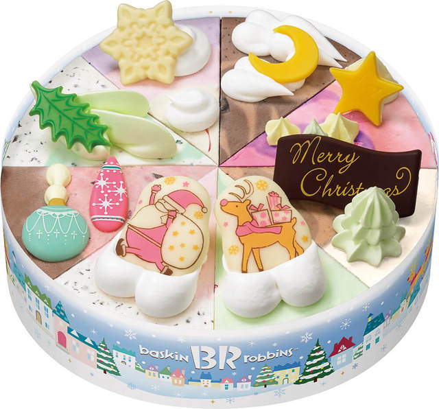 クリスマス パレット8 4,500円｜B‐R サーティワン アイスクリーム「HAPPY ICECREAM CHRISTMAS」
