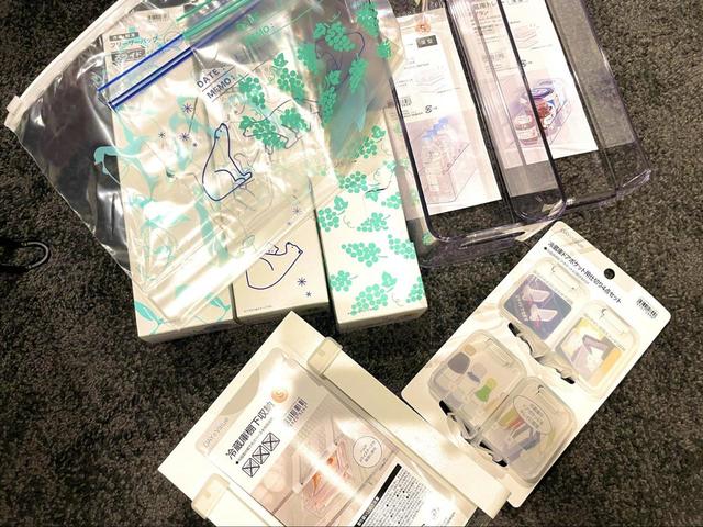 【ニトリ　冷蔵庫収納ツール】冷蔵庫の中の収納に便利！