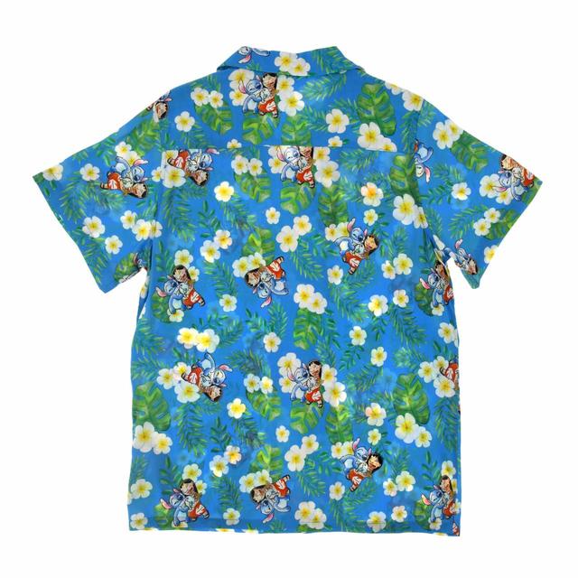 リロ、スティッチ、スクランプ 半袖シャツ・アロハシャツ STITCH 20 YEARS 4,950円