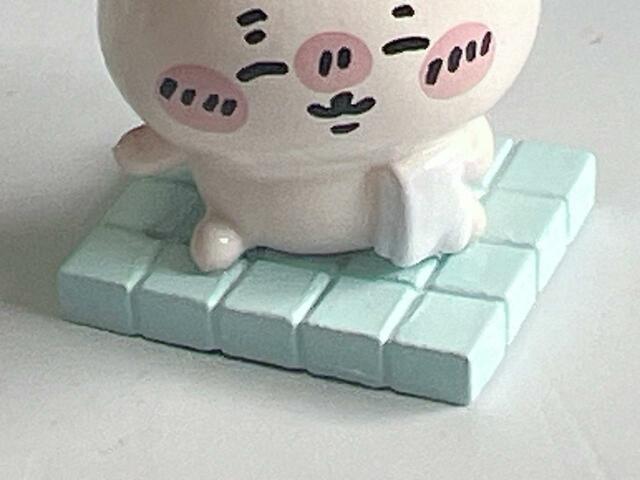 カニちゃんはタオルを手に持つスタイルです