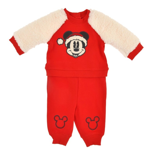 ミッキー ベビー用長袖トレーナー・パンツ ボア Disney Baby DISNEY CHRISTMAS 2022 3,630円