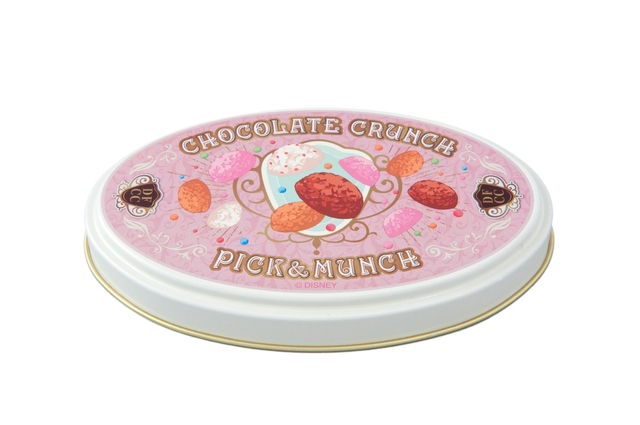 ホワイト(フタ)|チョコレートクランチ・ピック&マンチ 1,500円|東京ディズニーランド「ペイストリーパレス」 |東京ディズニーリゾート 35周年“Happiest Celebration!”