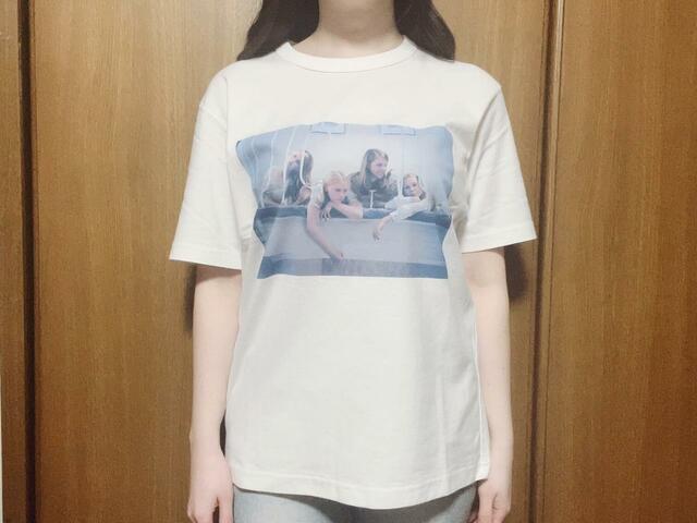 【UNIQLO（ユニクロ）ソフィア・コッポラ UT グラフィックTシャツ】ゆるっと着たかったのでLサイズをチョイスしてみました♪