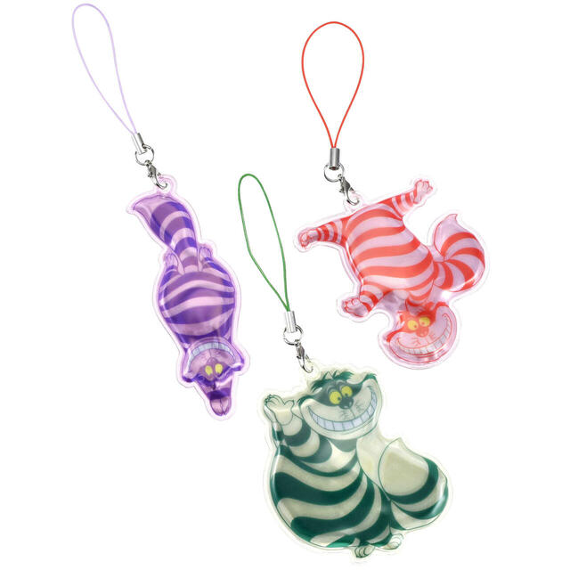 チェシャ猫 シークレットストラップ リフレクター ライトアップ CHESHIRE CAT 700円