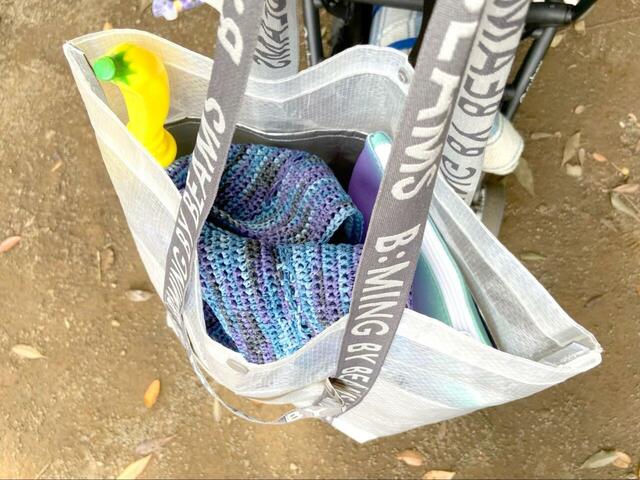 【B:MING by BEAMS マルチ レジャーバッグ M】多少水や泥がついても、さっと拭き落とせるのも嬉しい！