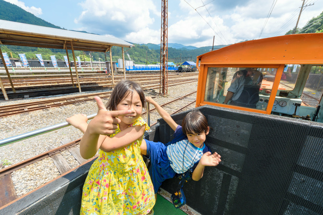 千頭駅構内「トーマスフェア」