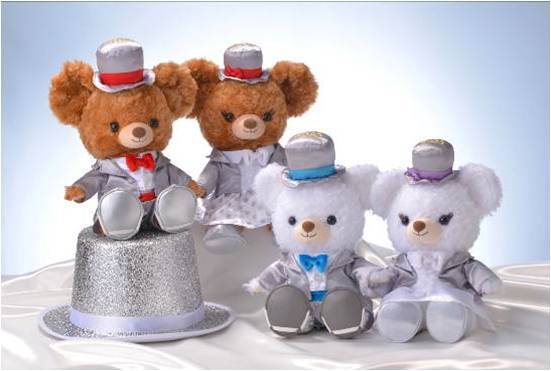 トップハット ユニベアシティ    モカ、プリン、ホイップ、パフィー　各3,800円　※1月21日（日）発売予定