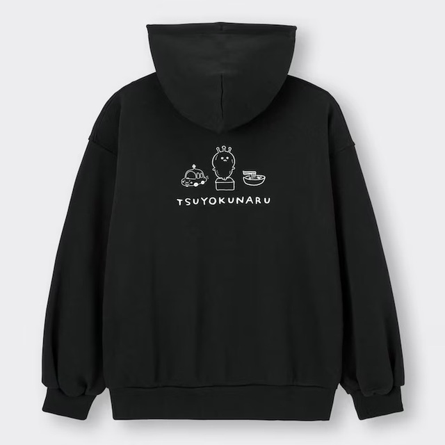 スウェットパーカ｜2,990円｜GU「ちいかわ」コラボコレクション第3弾