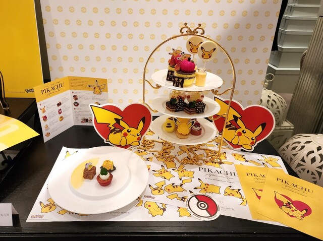【ピカチュウ アフタヌーンティー】ストリングスホテル 名古屋でも6月より提供