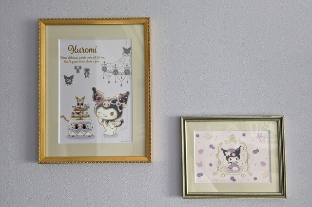 【東京ドームホテル】クロミルームの壁にはイラストが