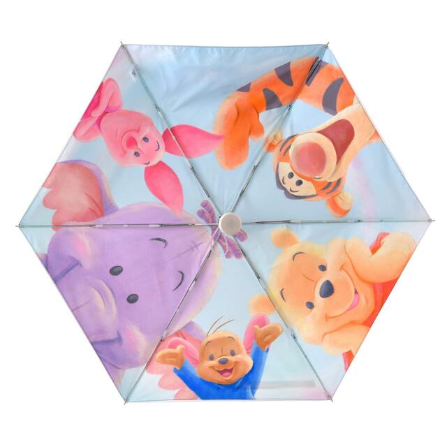 プー&フレンズ 折りたたみ傘 晴雨兼用 ポーチ入り Roo & Lumpy - From the Winnie-the-Pooh 3,500円