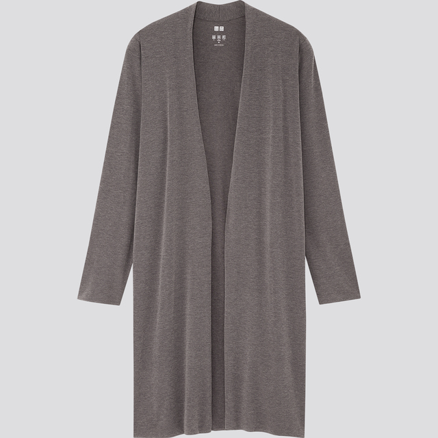 UPF40エアリズムシームレスUV カットロングカーディガン（長袖）