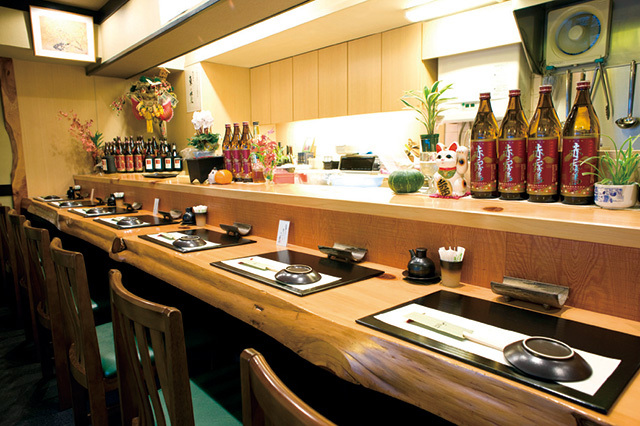 すし処 小鰭（御成門） 内観