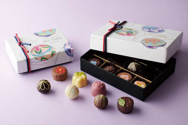 【ベルアメール 京都別邸】見た目もパッケージも美しい「彩ショコラ」