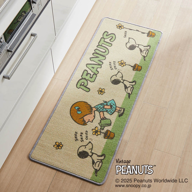 プリントキッチンマット 「スヌーピー」｜￥2,990～5,890（税込）
