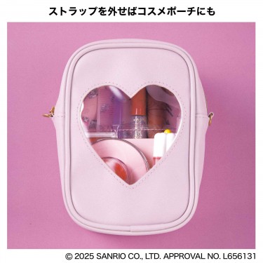 【『sweet 2025年3月号』（宝島社）】ストラップを外せばコスメポーチにも