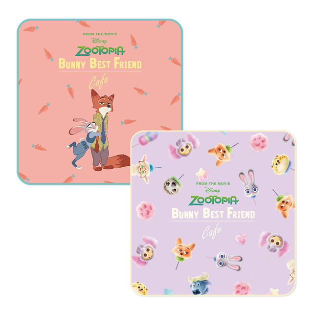 ミニタオル 1,430円｜ディズニー『ズートピア』「Zootopia」BUNNY BEST FRIEND OH MY CAFE