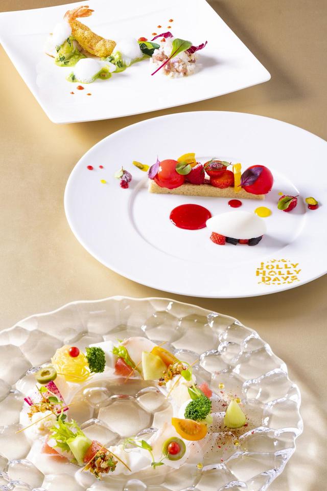 東京ディズニーシー・ホテルミラコスタ「ベッラヴィスタ・ラウンジ」“ディズニー・クリスマス”　ランチコース