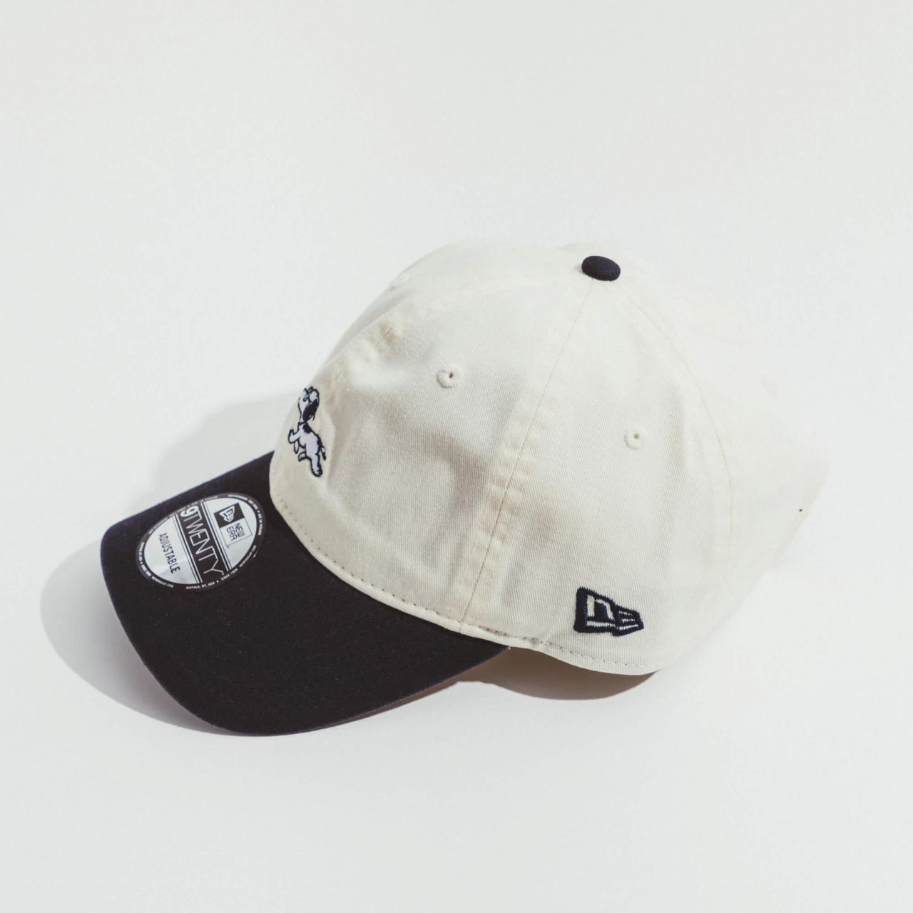 【新品未開封】スヌーピーミュージアム限定　キャップ　NEW ERA　ブラック NEWS｜SNOOPY MUSEUM TOKYO