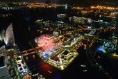横浜みなとみらい　夜景 