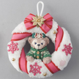 2015ダッフィーのクリスマス「Very Merry Snowtime」リース　3500円
