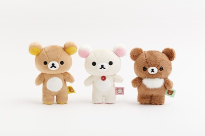 リラックマ新商品】9月の注目アイテムは「立てて飾れるぬいぐるみ」超 