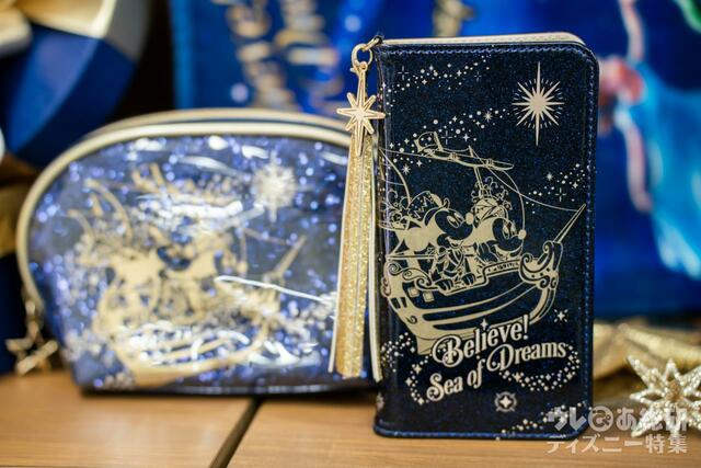 東京ディズニーシーに登場する新ナイトタイムエンターテイメントの世界観がデザインされたグッズ