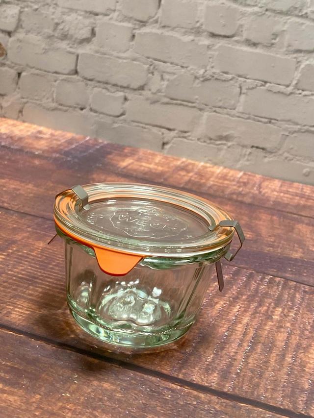 【ナチュラルキッチン】WECK Gugelhupfglas （クグロフグラス）165ml／税込330円・WECKゴムパッキン金具付 80専用／税込110円