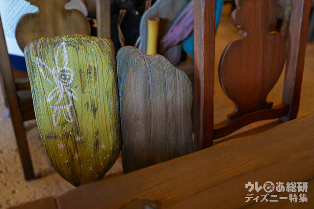 ピーターパンのネバーランドのレストラン ルックアウト・クックアウト 内装