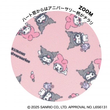 【『sweet 2025年3月号』（宝島社）】裏地はアニバーサリーの総柄！