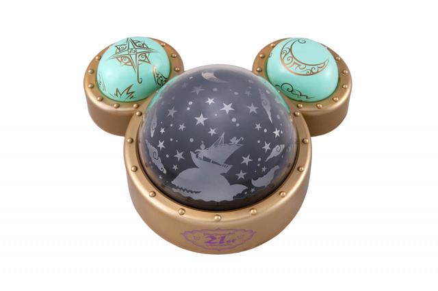 プラネタリウムおもちゃ 3,200円｜サイズ：縦約15×横約19×高さ約9cm｜東京ディズニーシー開園21周年をお祝いするグッズ｜発売日：2022年9月4日（日）｜販売店舗：エンポーリオ