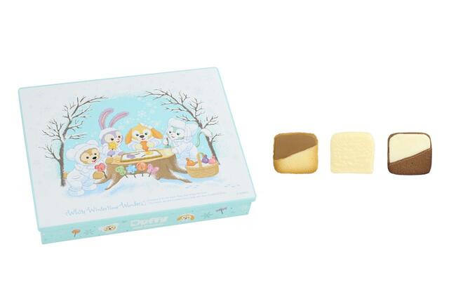 「ダッフィー＆フレンズのホワイト・ウィンタータイム・ワンダーズ」アソ―テッド・クッキー
