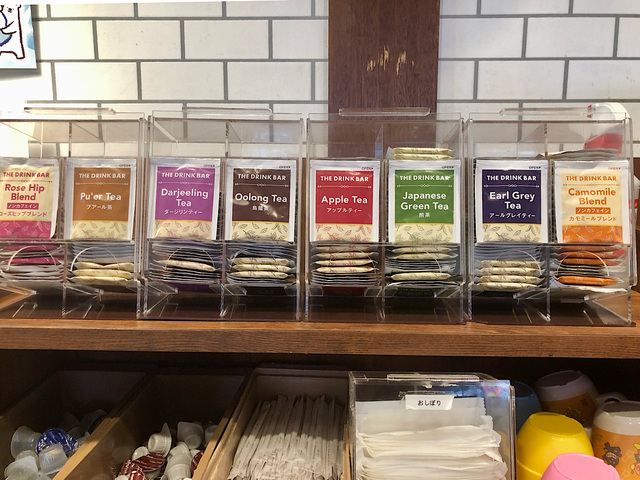【ステーキガスト　ドリンクバー】お茶の種類が多いのが嬉しいですね