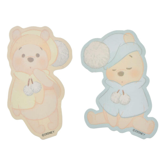 プーさん シール・ステッカー ダイカット フルーツラテカラー Sticker Collection WHITE POOH 700円