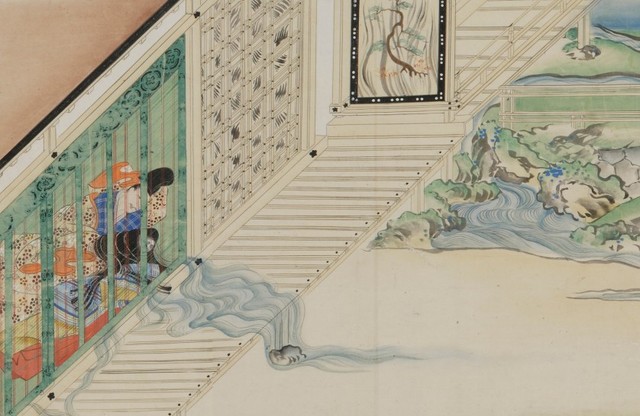 福田太華（写）　「長谷雄草紙」（部分）　国際日本文化研究センター