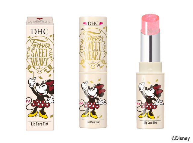 「DHC リップケア ティント」（トゥインクルピンク）［ミニー］　リップ部分のデザインも見逃せない!