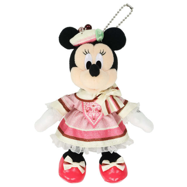 ぬいぐるみバッジ 2,600円｜ディズニー・パルパルーザ「ヴァネロペのスウィーツ・ポップ・ワールド」スペシャルグッズ｜販売店舗：東京ディズニーランド「ディズニー＆カンパニー」｜発売日：2025年1月14日（火）