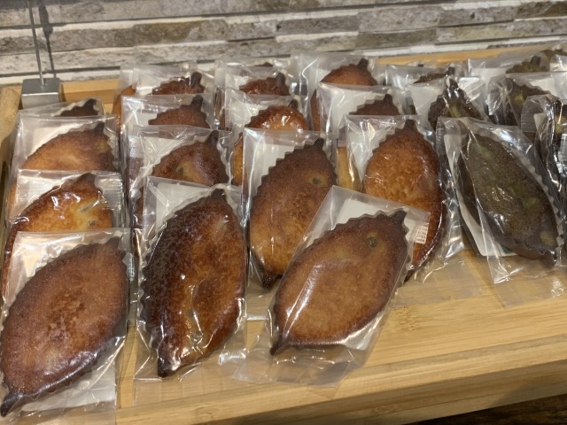 干し芋のフィナンシェ